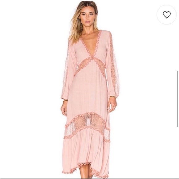 For Love And Lemons Dresses & Skirts - For Love and Lemons long sleeve maxi dress
